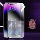 Techno Guru iPhone 15 Pro Max Esnek Kırılmaz Ekranı Tam Kaplayan Mat Seramik Ekran Koruyucu - iPhone 15 Plus - Şeffaf