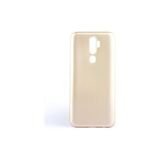 Techno Guru Oppo A9 2020 Için Esnek ve Şık Soft Premier Silikon Kılıf - Gold