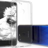 Techno Guru Oppo Ax7 Esnek Ve Şeffaf Sheer Premium Tpu Silikon Kılıf