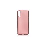 Techno Guru Oppo Reno 3 Için Esnek ve Şık Soft Premier Silikon Kılıf - Rose