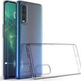 Techno Guru Oppo Reno 3 Pro 5G Esnek Ve Şeffaf Sheer Premium Tpu Silikon Kılıf