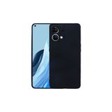 Techno Guru Oppo Reno 7 4g Için Esnek ve Şık Soft Premier Silikon Kılıf - Siyah