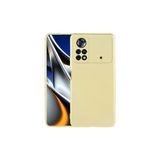 Techno Guru Poco M4 Pro 4g Için Esnek ve Şık Soft Premier Silikon Kılıf - Gold