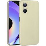Techno Guru Realme 10 4g Için Esnek ve Şık Soft Premier Silikon Kılıf - Gold