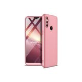 Techno Guru Realme 5i 3 Parçalı Tam Koruma Şık Astrea Premium Sert Kılıf - Realme 5İ - Rose