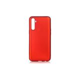 Techno Guru Realme 6 Için Esnek ve Şık Soft Premier Silikon Kılıf - Kırmızı