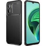 Techno Guru Redmi Note 11E Gofret Desenli Ultra Koruma Sağlayan Negro Silikon Kılıf - Siyah
