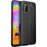 Techno Guru Samsung Galaxy A02S Kılıf Tpu Bazlı Ultra Dayanıklı Dermaskin Premium Silikon Kapak - Siyah