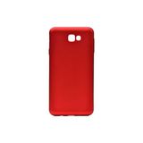 Techno Guru Samsung Galaxy A3 2017 Için Esnek ve Şık Soft Premier Silikon Kılıf - Kırmızı