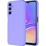 Techno Guru Samsung Galaxy A35 Içi Kadife Dolgulu Şık Candy Lansman Silikon Kılıf - Lila