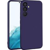 Techno Guru Samsung Galaxy A54 Için Esnek ve Şık Soft Premier Silikon Kılıf - Lacivert