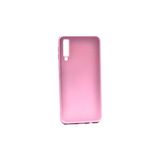 Techno Guru Samsung Galaxy A7 2018 Için Esnek ve Şık Soft Premier Silikon Kılıf - Rose