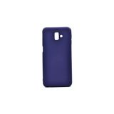 Techno Guru Samsung Galaxy J6 Plus Için Esnek ve Şık Soft Premier Silikon Kılıf - Lacivert