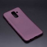 Techno Guru Samsung Galaxy J8 Için Esnek ve Şık Soft Premier Silikon Kılıf - Bordo