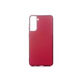 Techno Guru Samsung Galaxy S21 Plus Için Esnek ve Şık Soft Premier Silikon Kılıf - Bordo