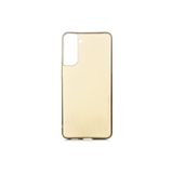 Techno Guru Samsung Galaxy S21 Plus Için Esnek ve Şık Soft Premier Silikon Kılıf - Gold