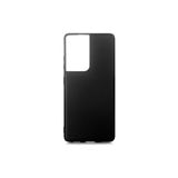 Techno Guru Samsung Galaxy S21 Ultra Için Esnek ve Şık Soft Premier Silikon Kılıf - Siyah