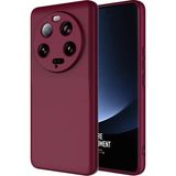 Techno Guru Xiaomi Mi 13 Ultra Içi Kadife Dolgulu Şık Candy Lansman Silikon Kılıf - Koyu Mor