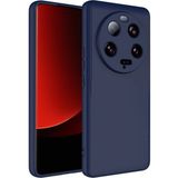 Techno Guru Xiaomi Mi 13 Ultra Içi Kadife Dolgulu Şık Candy Lansman Silikon Kılıf - Lacivert