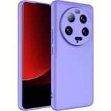 Techno Guru Xiaomi Mi 13 Ultra Içi Kadife Dolgulu Şık Candy Lansman Silikon Kılıf - Lila