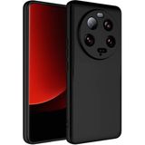 Techno Guru Xiaomi Mi 13 Ultra Içi Kadife Dolgulu Şık Candy Lansman Silikon Kılıf - Siyah