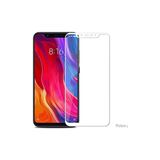 Techno Guru Xiaomi Mi 8 Ekran Koruyucu 5d Kırılmaya Dayanıklı Sert Kırılmaz Cam - Beyaz