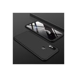 Techno Guru Xiaomi Mi 8 Se 3 Parçalı Tam Koruma Şık Astrea Premium Sert Kılıf - Siyah