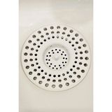 Techno Station 6lı Beyaz Mutfak Evye Banyo Lavabo Süzgeci Plastik Küvet ve Lavabo Süzgeç