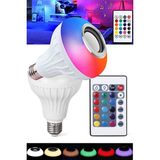 Techno Station Bluetooth Hoparlörlü Kumandalı Rgb Akıllı LED Ampul Parti Disko Özel Gün Müzikli Rgb Ampul