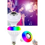 Techno Station Gece Lambası Bluetooth Hoparlör Rgb Ledli Lamba Akıllı LED Ampul Parti Disko Özel Gün Müzikli Rgb Ampul