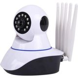Technodia 1080P Ip Smart Hd Wifi Kablosuz Kamera 5 Anten Ev Güvenlik Bebek Izleme Ir Gece Gözetim Kamerası - Beyaz
