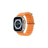 Technodia T10 Ultra Watch8 Akıllı Saat Infinite Display 2.09 Inc 49MM Kilitli Kasa 2 Kordonlu - Turuncu