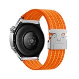 Technoguru Huawei Honor Magic 2 46Mm Kordon Hasır Naylon Örgülü Ve Özel Metal Toka Tasarımlı Şık Krd133 Kordon