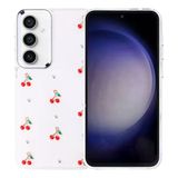 Technoguru Samsung Galaxy S23 Fe Kılıf Simli Kamera Çerçveli Ve Mini Figür Desenli Ultra Koruma Sağlayan Kutup Sert Silikon Kapak