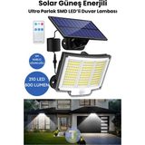 Technojet 220 LED Solar Duvar Lambası – 5mt Kablo, Kumandalı, 3 Modlu, IP65 Bahçe Aydınlatma Beyaz Işık