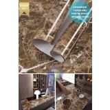 Technojet Kendinden yapışkanlı Mermer Desen Folyo Mutfak Banyo Tezgah Duvar Kaplama 60cmX100cm