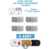 Technojet Otomatik Su Pınarı Çeşmesi 3lt Beyaz Renkli Kedi Köpek ve Evcil Hayvanlar İçin Su Sebili