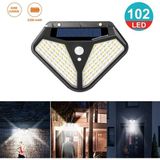 Technojet Solar 102 Ledli Güneş Enerjili 3 Modlu Bahçe Aydınlatması Hareket Sensörlü Lamba - Sarı