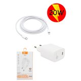 TECHNOMEN Ag-13 20w Iphone Tüm Serilerle Uyumlu Hızlı Şarj Aleti Kablo Adaptör Set Type-c To Lightning