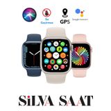 Technomen Mg-37 Watch 7 Akıllı Saat Kablosuz Şarj 2 Tuş Aktif Ios Android Tüm Telefonlara Uyumlu Arama Özel