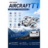 TECHNOMEN Mini Kameralı Drone WiFi FPV Canlı Görüntü Aktarımlı Uzaktan Kumandalı Drone Başsız Mod Sabit Yükseklik Hover