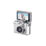 TECHNOMEN Retro Tarzı Dijital Kamera Yüksek Çözünürlüklü Mini Vlog Kamerası 1280x720 HD Ekranlı Aksiyon Kamera