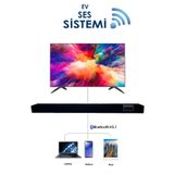 TECHNOMEN Tv ve Sinema Bluetooth Wireless 5.1 Hoparlör Ses Sistemi