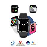 TECHNOMEN Watch 7 Smartwatch 2022 Yeni Akıllı Saat Bluetooth Çağrı Konum Takip Siri Nfc Android Ios.