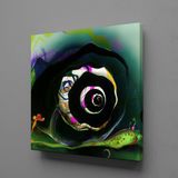Technopa 3 Boyutlu Çiçek 60x60 cm Kanvas Tablo