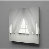 Technopa 3 Boyutlu Mimari 30x30 cm Kanvas Tablo