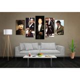 Technopa Atatürk Resim Modelleri 190x110 cm Kanvas Tablo