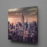 Technopa Binalar 50x50 cm Kanvas Tablo