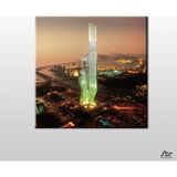 Technopa Camdan Bina 70x70 cm Kanvas Tablo