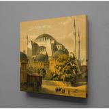 Technopa Cami 90x90 cm Kanvas Tablo